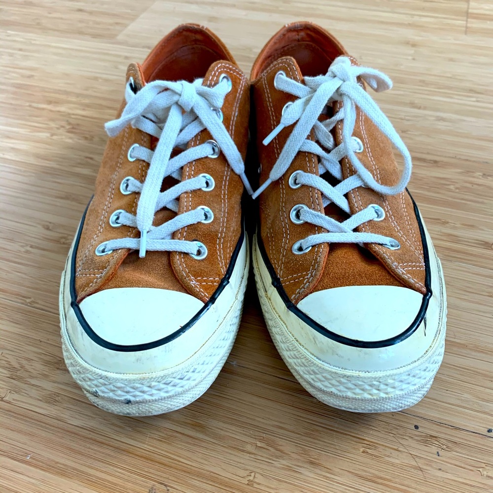 Converse 1970 Suede Leather Orange Men Size 8